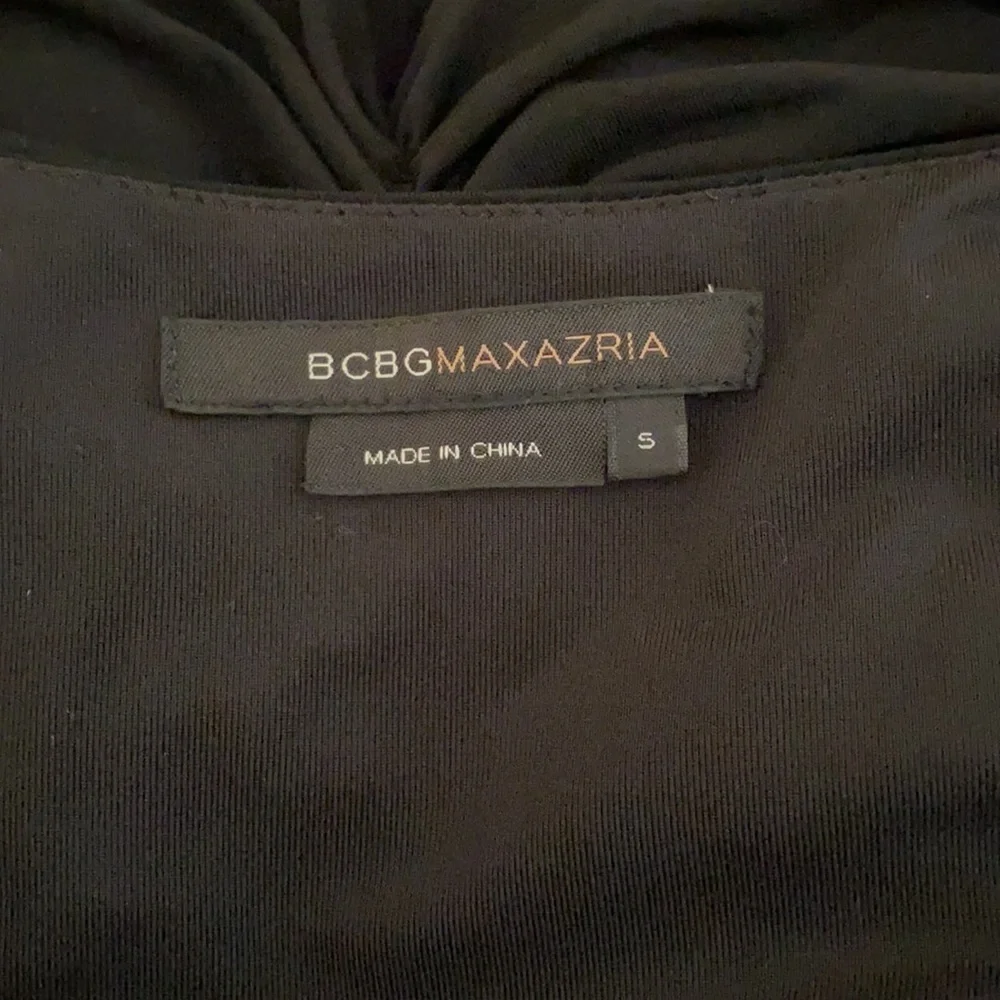 NWOT BCBGMaxAzria stretchy sleeveless evening dress with beautiful ruching. - Picture 14 of 16